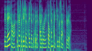 Anechoic spectrogram