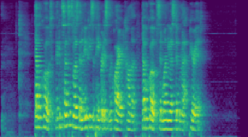 Reverb spectrogram