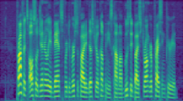 Clean spectrogram