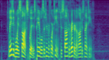 Clean spectrogram