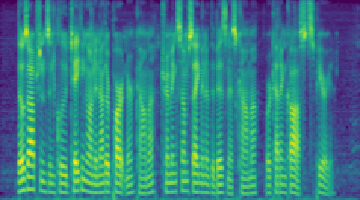 Clean spectrogram